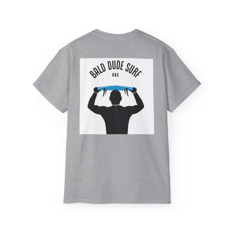 Bald Dude Surf Unisex Ultra Cotton Tee - Casual Surf Style T-Shirt