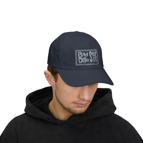 Cover Your Noggiin BDS Blue Checkers Dad Hat