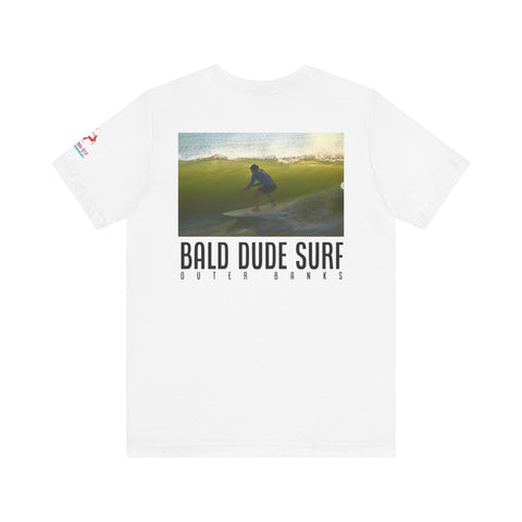 Surf OBX Bald Dude Surf Super Soft Tee