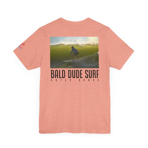 Surf OBX Bald Dude Surf Super Soft Tee