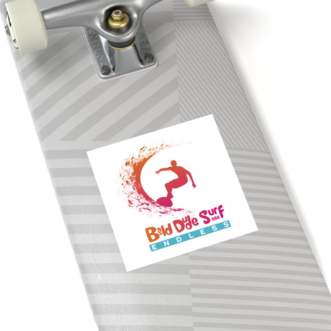 Endless Summer Surf Square Sticker