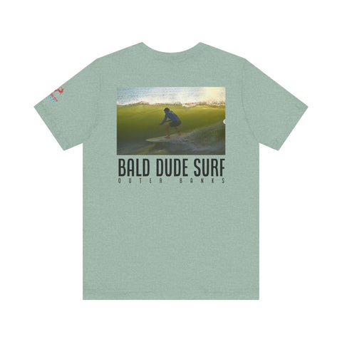 Surf OBX Bald Dude Surf Super Soft Tee