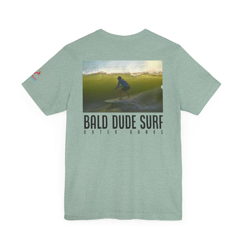 Surf OBX Bald Dude Surf Super Soft Tee
