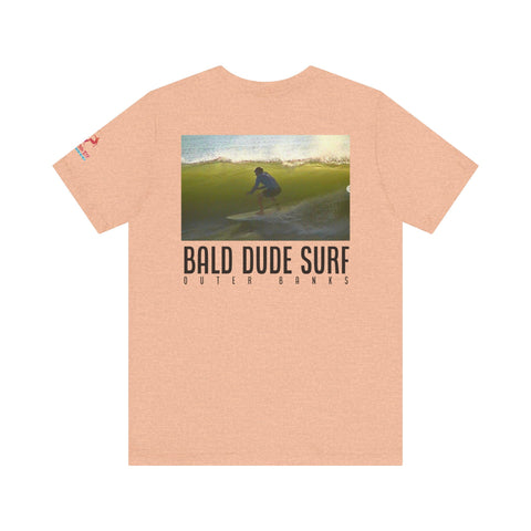 Surf OBX Bald Dude Surf Super Soft Tee