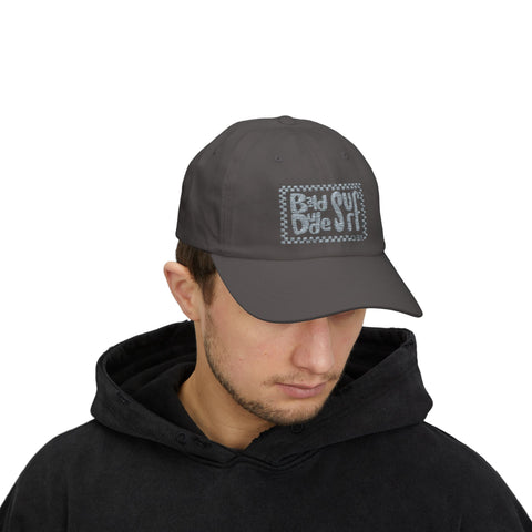 Cover Your Noggiin BDS Blue Checkers Dad Hat