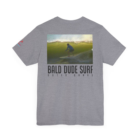 Surf OBX Bald Dude Surf Super Soft Tee