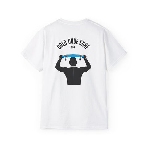 Bald Dude Surf Unisex Ultra Cotton Tee - Casual Surf Style T-Shirt