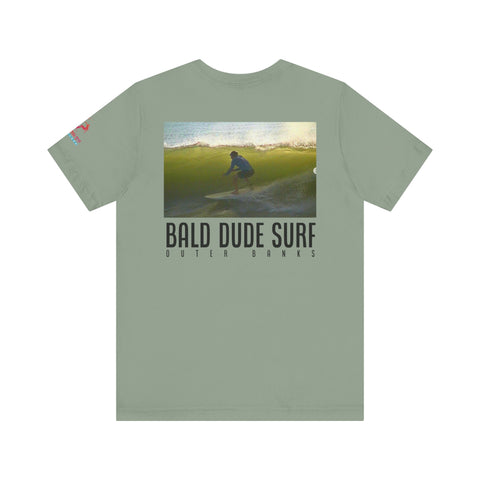 Surf OBX Bald Dude Surf Super Soft Tee