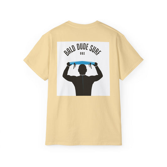 Bald Dude Surf Unisex Ultra Cotton Tee - Casual Surf Style T-Shirt