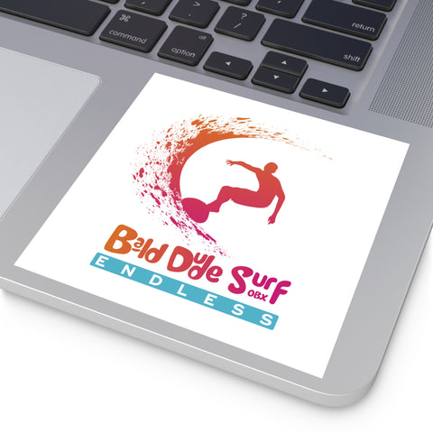 Endless Summer Surf Square Sticker