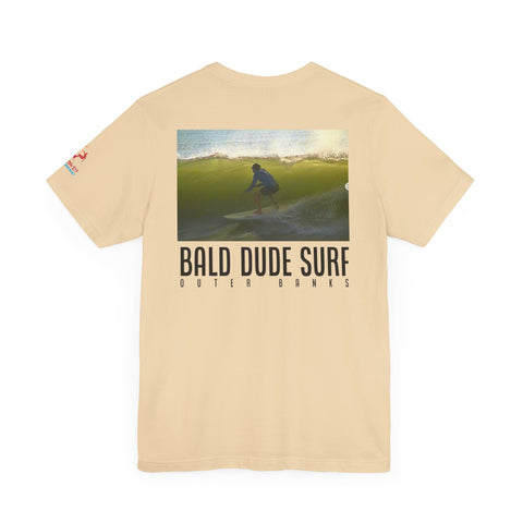 Surf OBX Bald Dude Surf Super Soft Tee