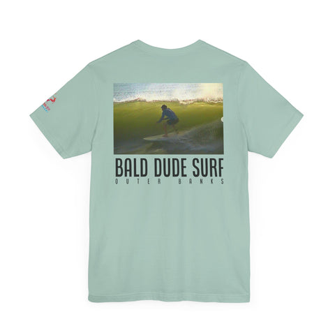 Surf OBX Bald Dude Surf Super Soft Tee