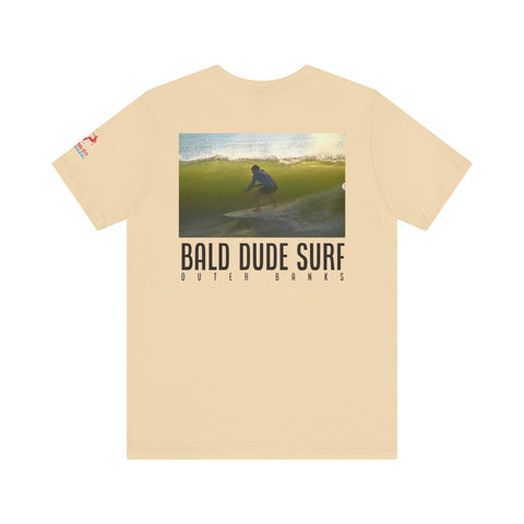 Surf OBX Bald Dude Surf Super Soft Tee