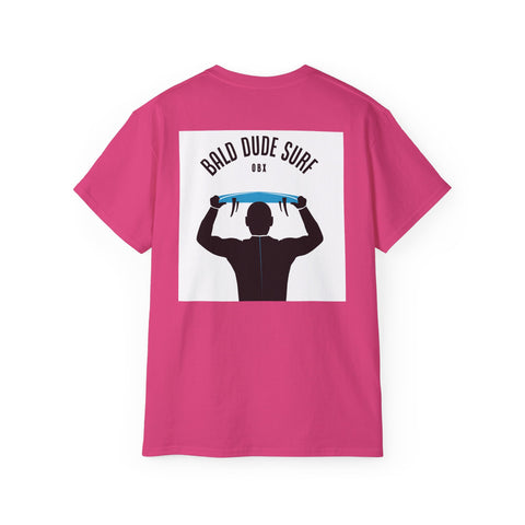 Bald Dude Surf Unisex Ultra Cotton Tee - Casual Surf Style T-Shirt