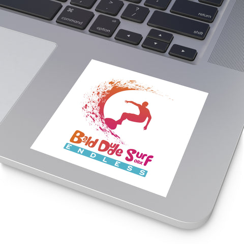 Endless Summer Surf Square Sticker