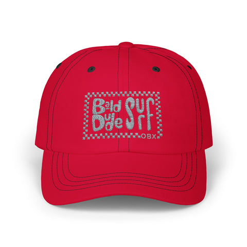 Cover Your Noggiin BDS Blue Checkers Dad Hat