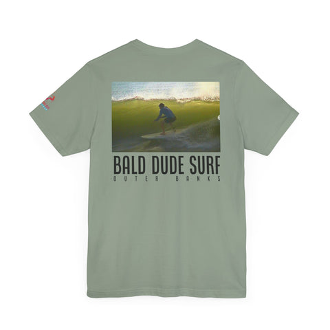 Surf OBX Bald Dude Surf Super Soft Tee