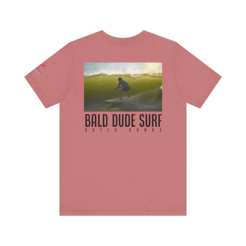 Surf OBX Bald Dude Surf Super Soft Tee