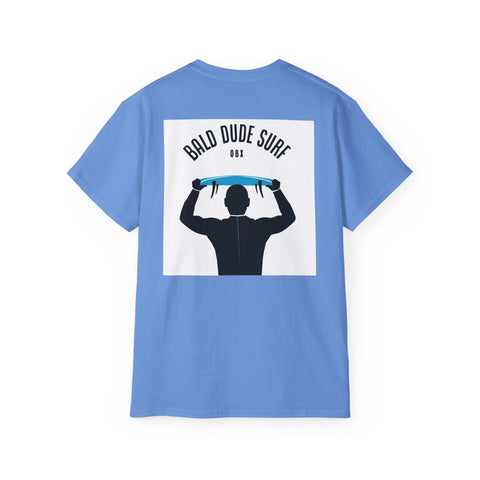 Bald Dude Surf Unisex Ultra Cotton Tee - Casual Surf Style T-Shirt