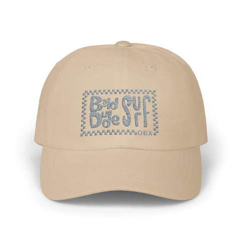 Cover Your Noggiin BDS Blue Checkers Dad Hat