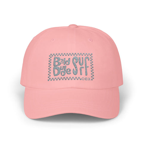 Cover Your Noggiin BDS Blue Checkers Dad Hat