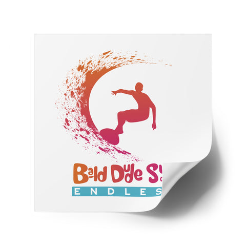 Endless Summer Surf Square Sticker
