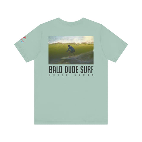 Surf OBX Bald Dude Surf Super Soft Tee