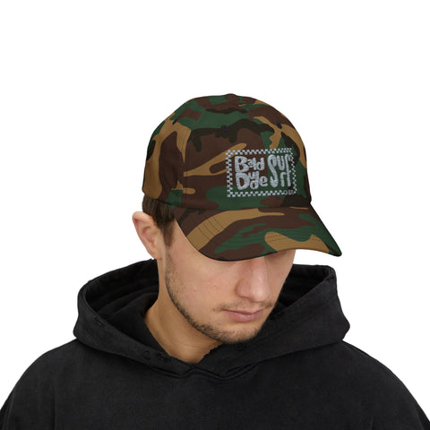 Cover Your Noggiin BDS Blue Checkers Dad Hat