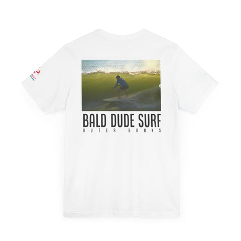 Surf OBX Bald Dude Surf Super Soft Tee